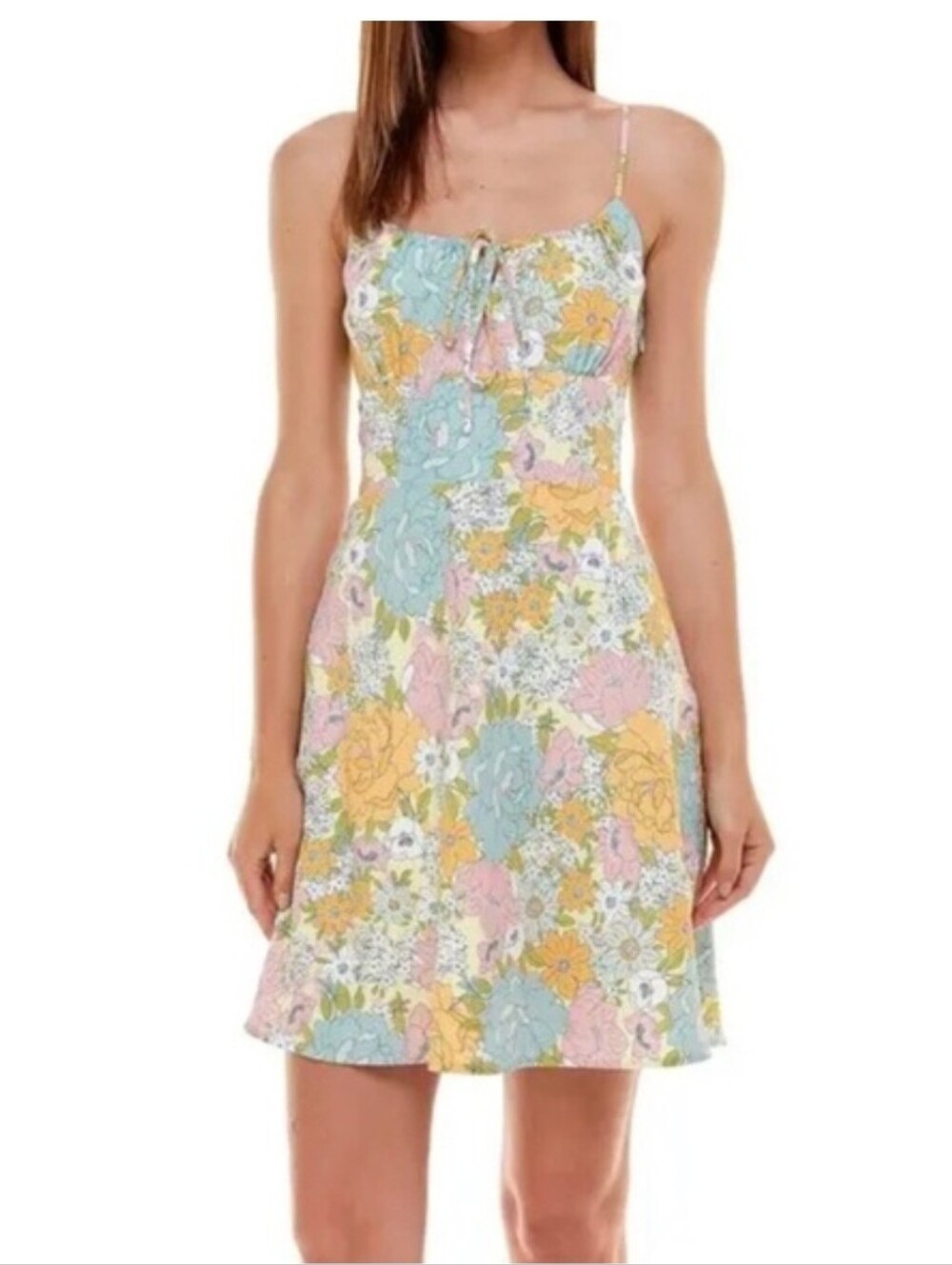 WAYF Phoenix Floral Minidress